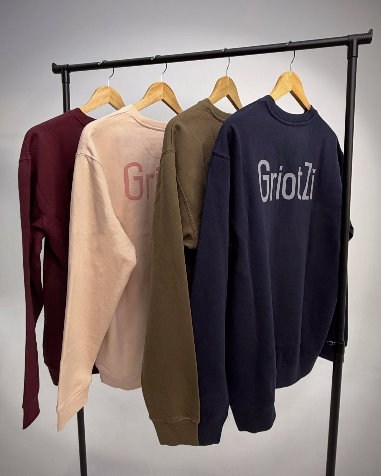 GriotZi Signature Crew - Navy Blue