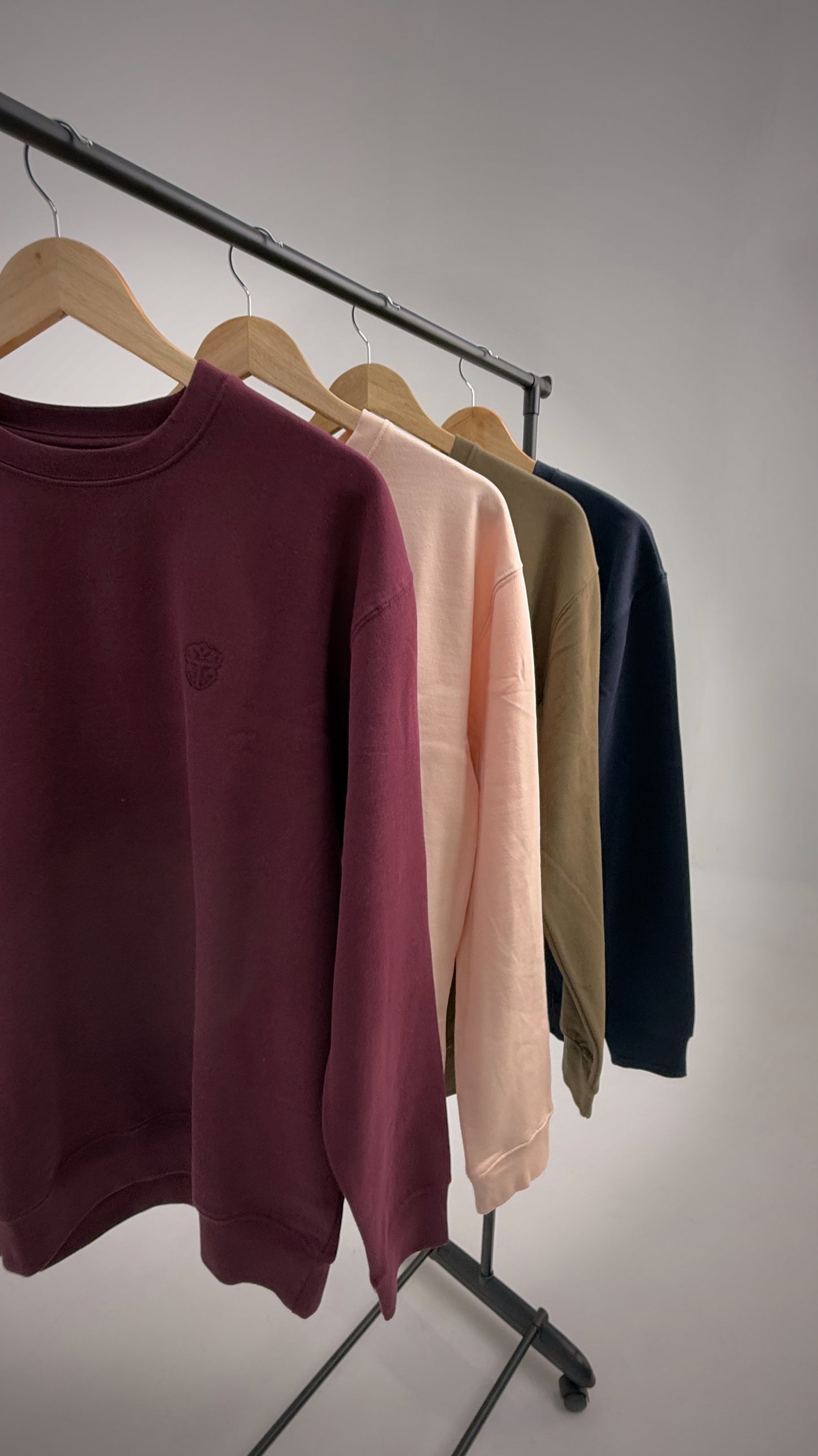 GriotZi Signature Crew - Burgundy