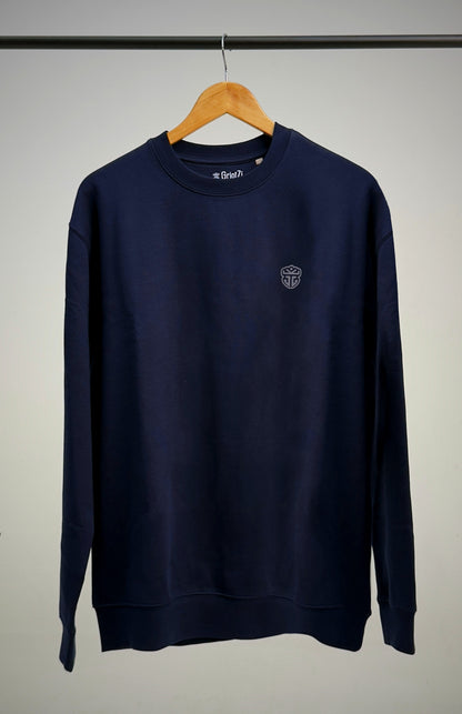 GriotZi Signature Crew - Navy Blue