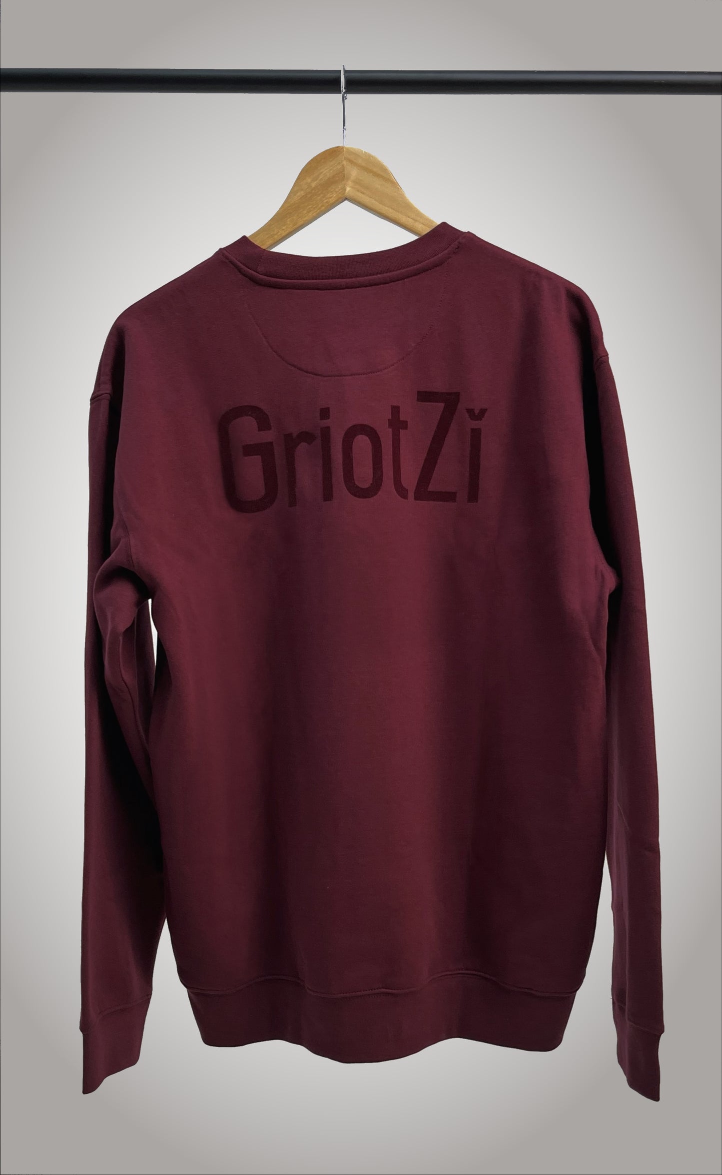 GriotZi Signature Crew - Burgundy