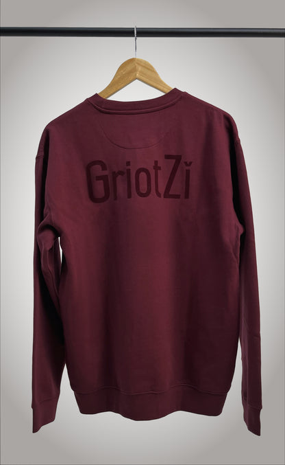GriotZi Signature Crew - Burgundy