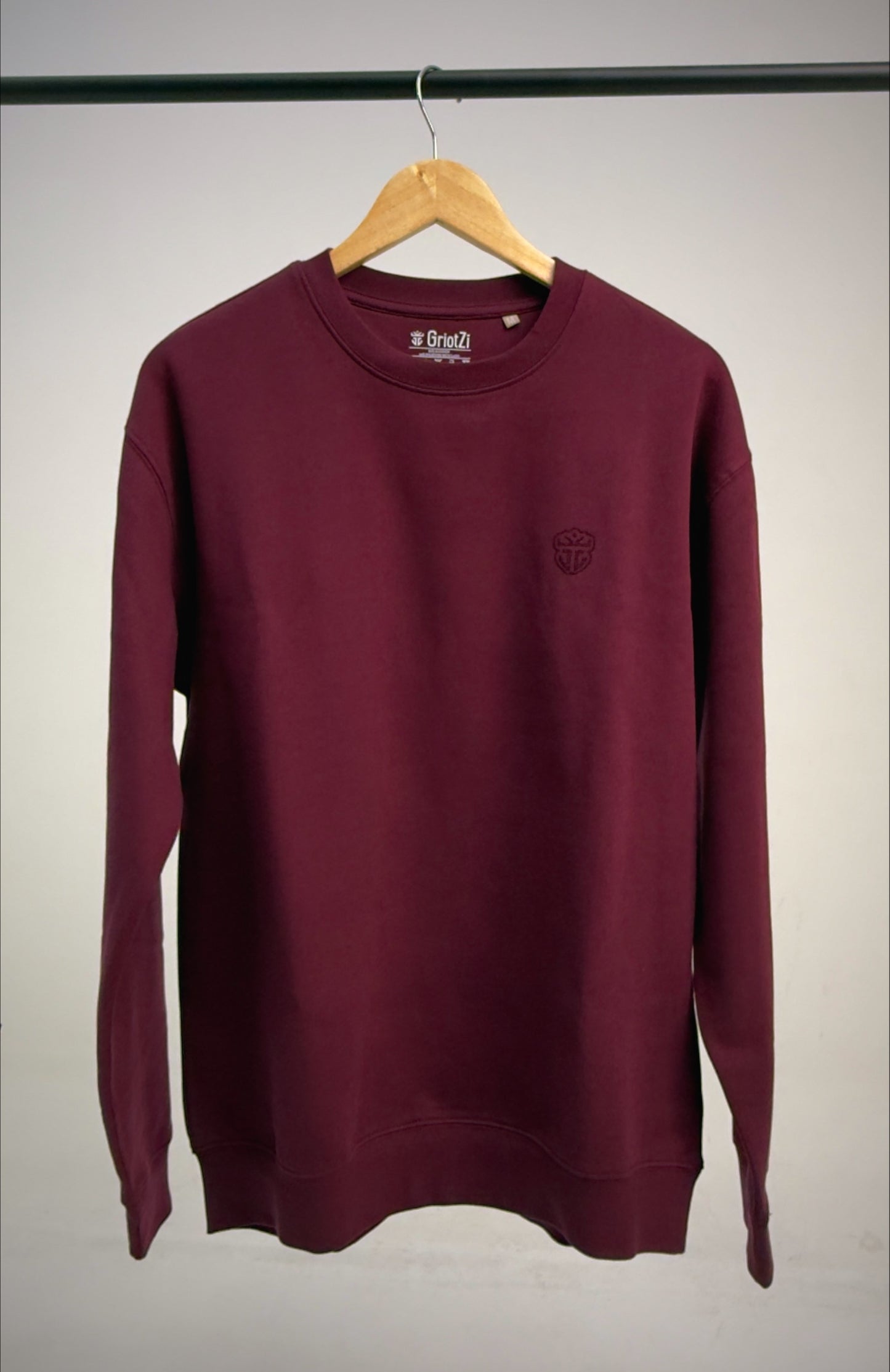 GriotZi Signature Crew - Burgundy