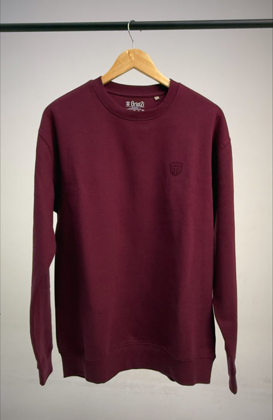 GriotZi Signature Crew - Burgundy
