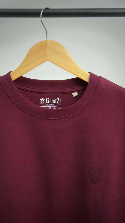 GriotZi Signature Crew - Burgundy
